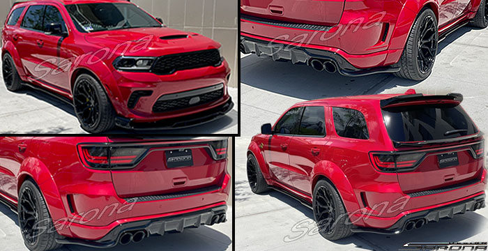 Custom Dodge Durango  SUV/SAV/Crossover Body Kit (2011 - 2025) - $5750.00 (Part #DG-043-KT)